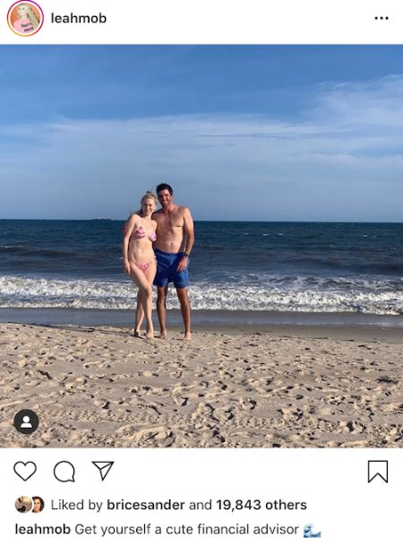 Leah McSweeney was rumored to be dating her financial advisor william Hartigan.